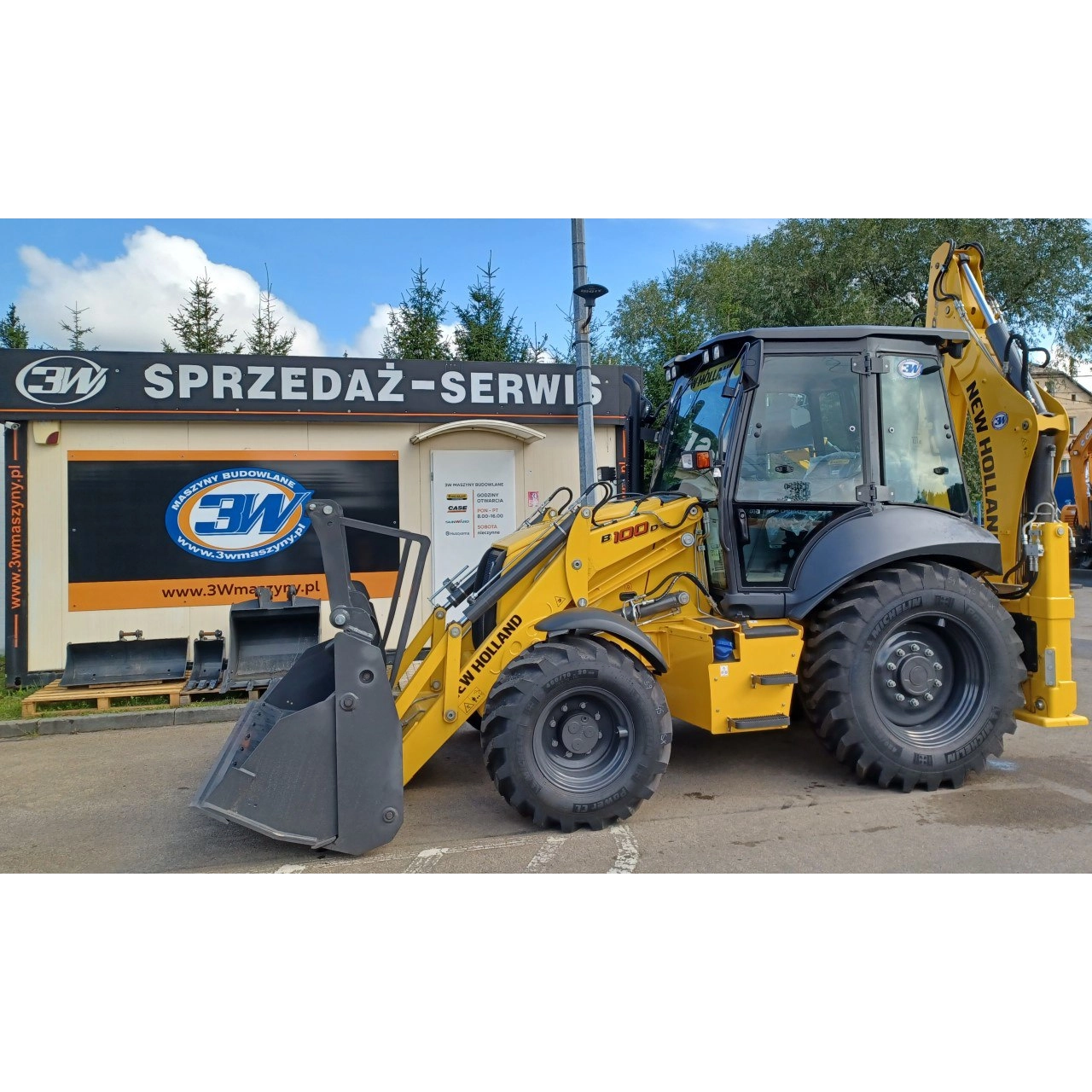 New Holland B100D 20 30 MAN manual fabrycznie nowa